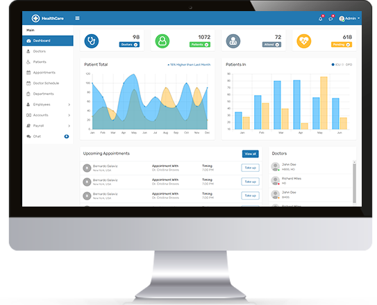 Clinical data management healthcare analytics dashboard for pharmacy graduates