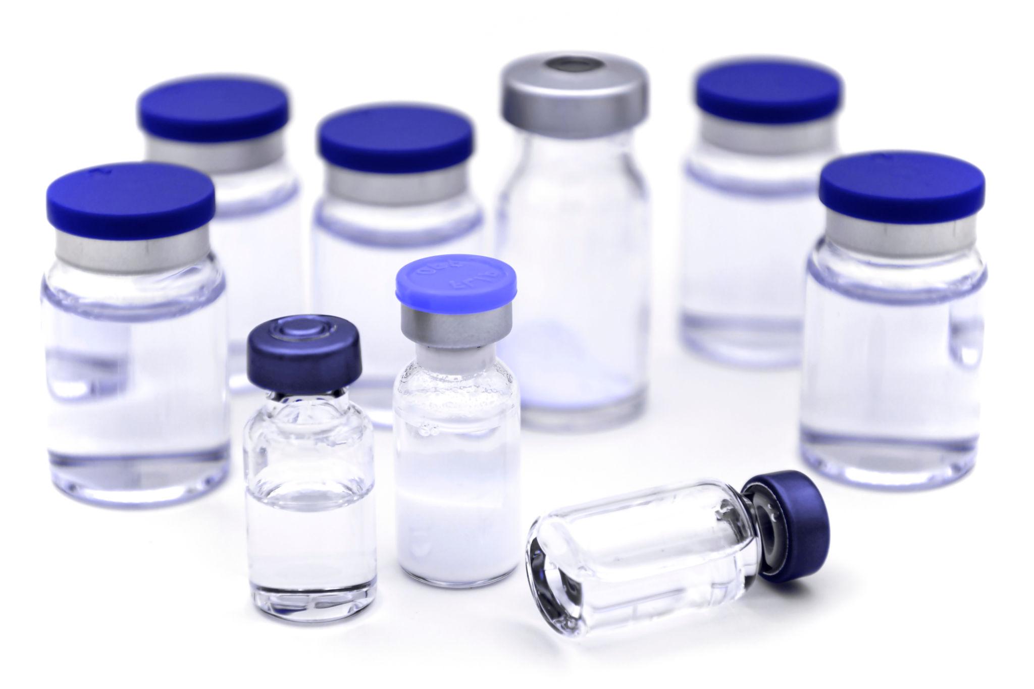 Sterile injectable vials in pharmaceutical production