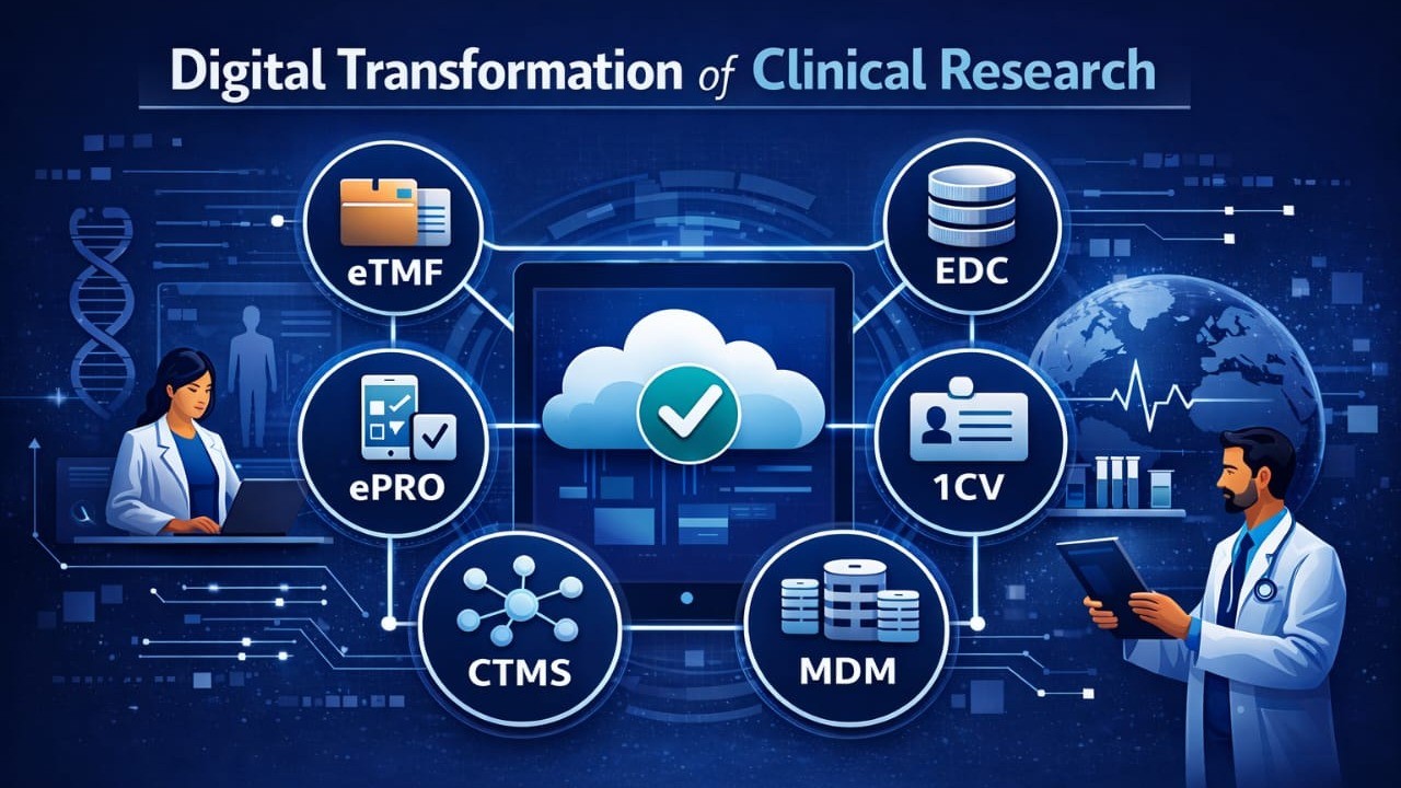 eTMF and CTMS Specialist job opportunity in clinical research with digital trial management system